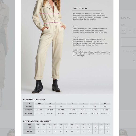 BNWT One Teaspoon Super Khaki Claudia Denim Overall Khaki Olive Green Jumpsuit - Picture 16 of 16